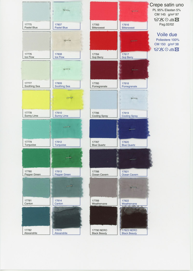 Crepe Satin Uno Voile Due 01