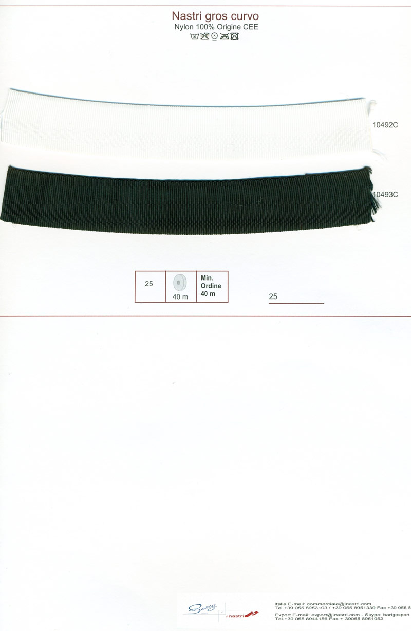 Nastri Interno Pantaloni Elastico - Rigido - Nastri Gros Curvo 01