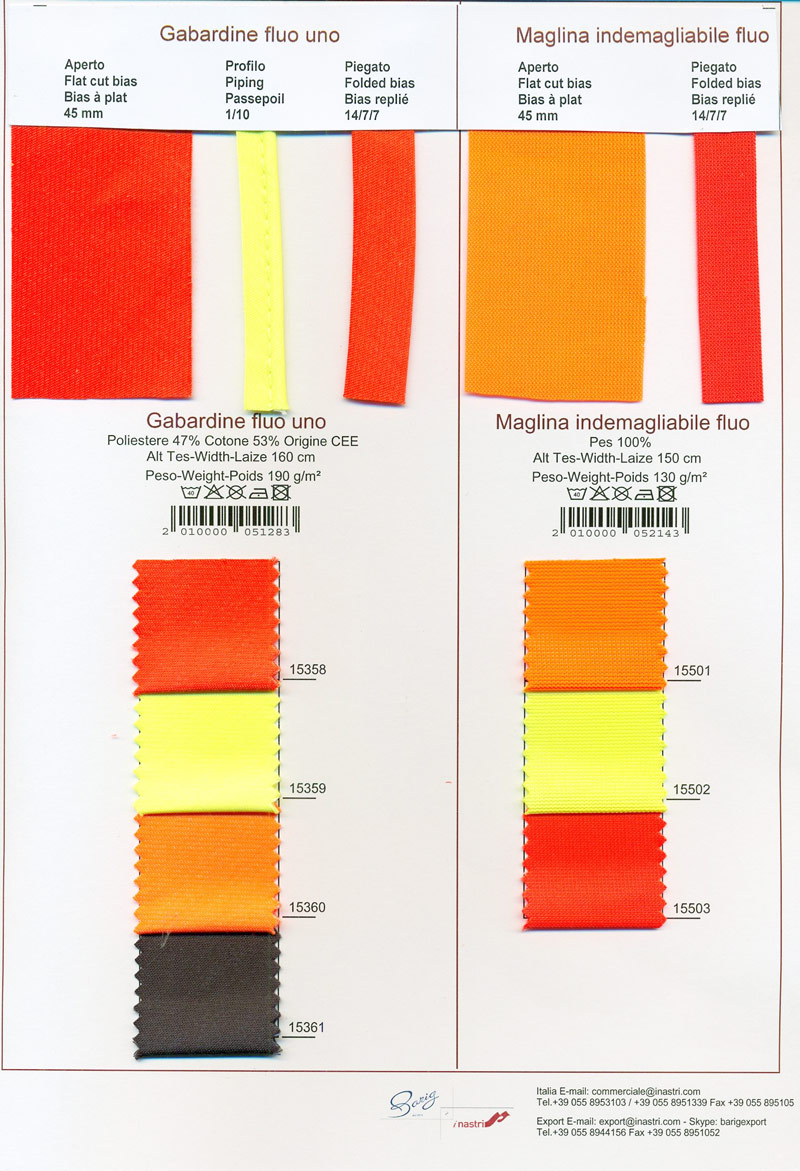Security Gabardine Fluo Uno - Maglina Ind Fluo 05