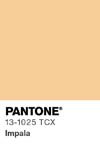 2012 pantone color chip 13 1025 tcx